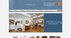 Desktop Screenshot of kunstsalon-franke-schenk.de